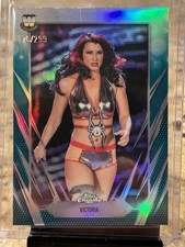 Victoria 2026 Topps Chrome WWE Wrestling Card #114 TEAL REFRACTOR PARALLEL /299