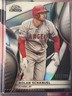 2025 Topps Chrome Black #61 Nolan Schanuel Refractors #/199 Error Card