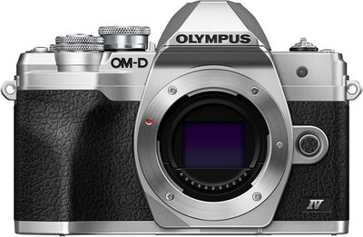Olympus OM-D E-M10 Mark IV Mirrorless Camera Body Silver