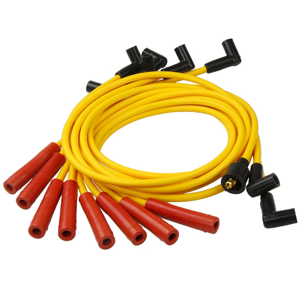 NEW Chevy HEI Distributor With Spark Plug Wires Kit GMC SBC 350 305 400 BBC 454 Foto 2 de 4