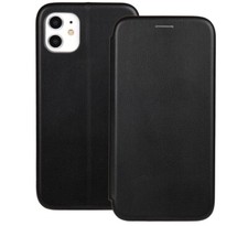 Phonix HUY62BCB Custodia A Libro In Ecopelle Per Huawei Ascend Y6 Ii Nero