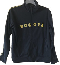 BOGOTA BTA Capital Mens Track Jacket Black Yellow Full Zip M