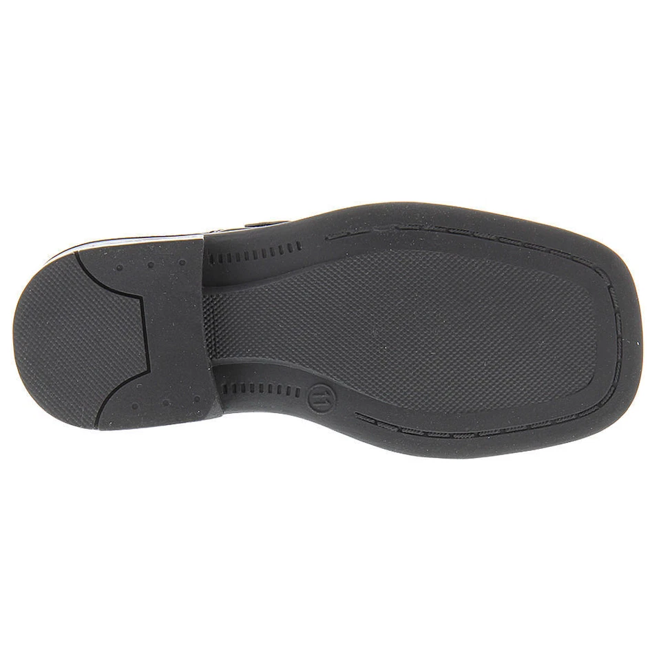 Zapatos de vestir para niños zapatos negros de Scott David niños pequeños talla 8 M Foto 3 de 4