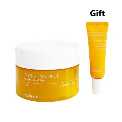 CELIMAX Pore + Dark Spot Brightening Pad 40pads (+Serum 10mL )