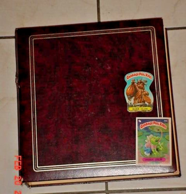 LARGE LOT OF GARBAGE PAIL KIDS 356+ CARDS 1986 SERIES + PHOTO ALBUM MAKE OFFER