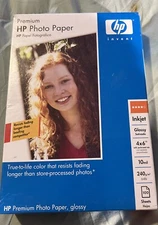 hp advanced photo paper 4x6 glossy 100 Sheets