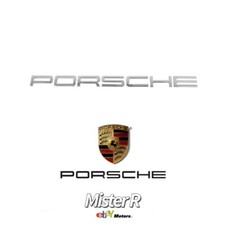 Porsche 911 991 Text Rear Emblem Chromesilver 2013-2018 99155923502