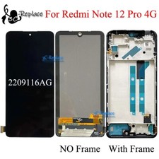 For Xiaomi Redmi Note 12 Pro 4G 2209116AG LCD Display Touch Screen Assembly