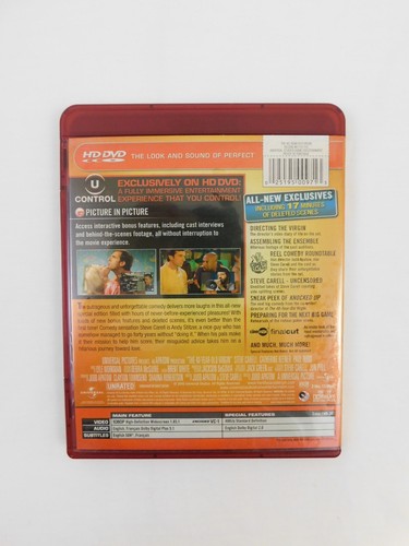 The 40 Year Old Virgin - Unrated HD DVD - Region Free - Steve Carell - Picture 2 of 8