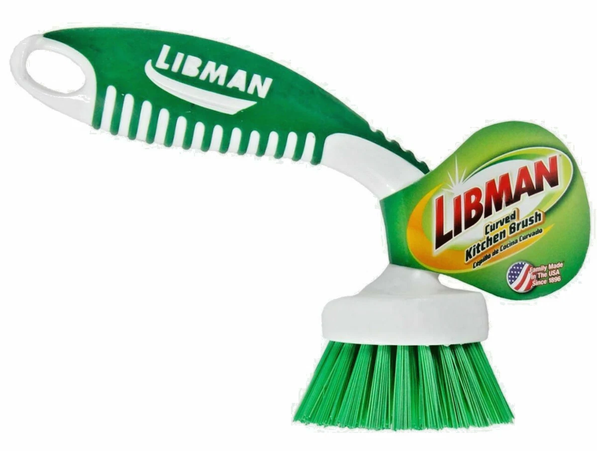 Libman Scrub Brush, Long Handle