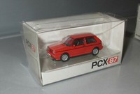Pcx Brekina 870087 Vw Rallye Golf , Rot __ H258