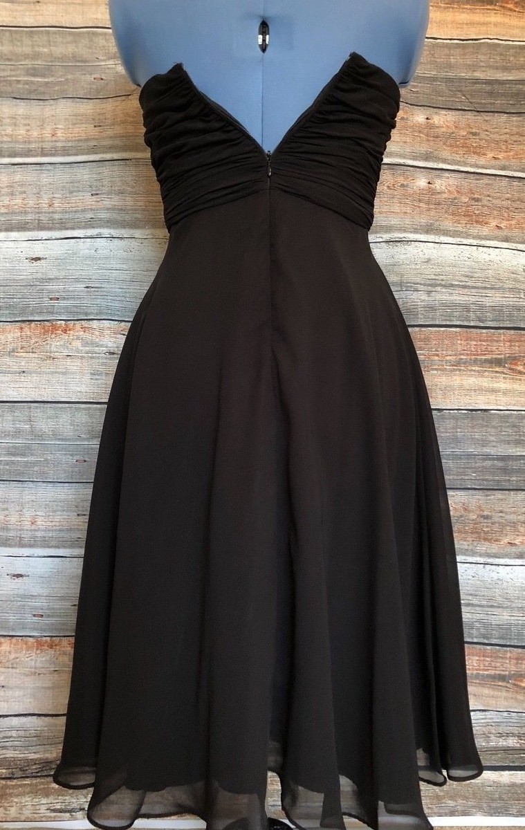 White House Black Market Strapless Black Dress Womens Size 00 Cocktail Dress | eBay White House Black Market Strapless Black Dress Womens Size 00 Cocktail Dress | eBay