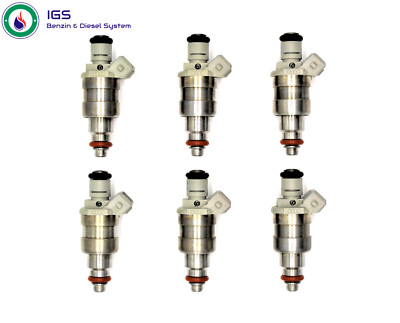 6 x Injektor Einspritzdüsen 078133551N  AUDI A80 B5 A4 A6 C4 A8 D2 A90 2,8L V6