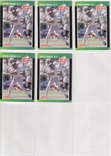 1989 Donruss Rookies # 21 Padres Sandy Alomar Jr RC  (5) NRMT -MT