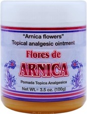 Flores De Arnica ARNICA FLOWERS Topical Analgesic Ointment 3.5 oz. by Plantimex