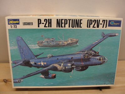* NEW HASEGAWA LOCKHEED P-2H NEPTUNE AIRPLANE 1/72 SCALE MODEL KIT