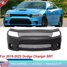 For 2015-2019 2020 2021 2022 2023 Dodge Charger SRT Style Front Bumper Cover Kit