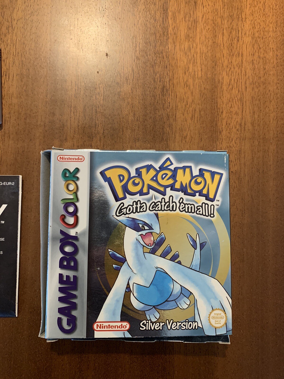 Pokémon Silver Gameboy Color Boxed eBay