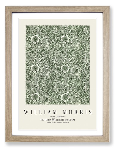 William Morris Blumendruck Eiche gerahmt Wandbild Botanik Poster Bild - Bild 25 von 43