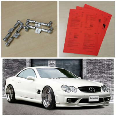 Koppelstangen ABC Tieferlegung Luftfahrwerk für Mercedes Benz SL R230 mit TÜV