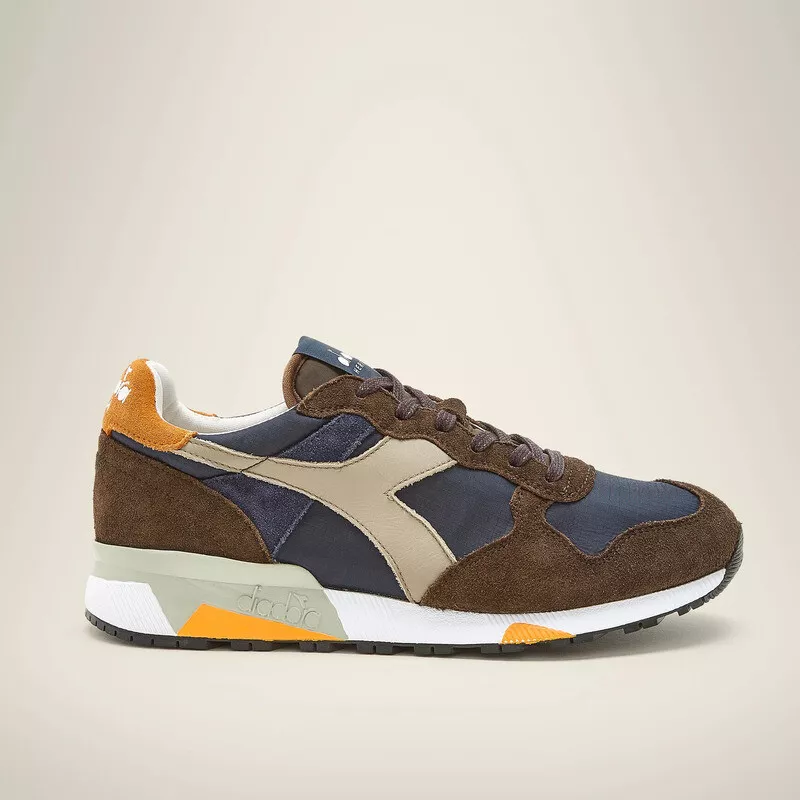 Shoes DIADORA HERITAGE Trident 90 Ripstop Blue And Brown I2022 | eBay