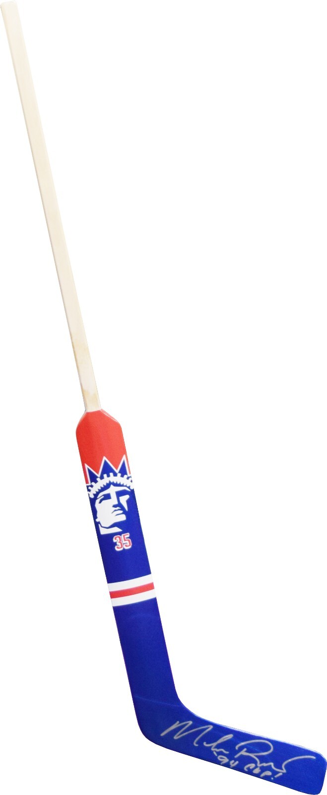 Mike Richter Signed "94 Cup" New York Rangers Lady Liberty Custom