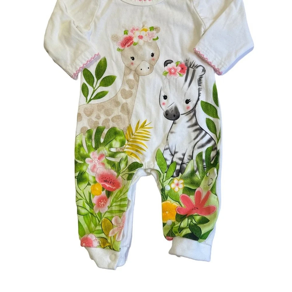 女宝宝连衫裤套装尺寸 6-9 个月,我的孩子,Carter's,Young Hearts, — 第 2/4 张图片