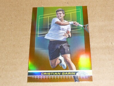 2024 Topps Chrome TENNIS CRISTIAN GARIN CLAY COURT REFRACTOR O3084