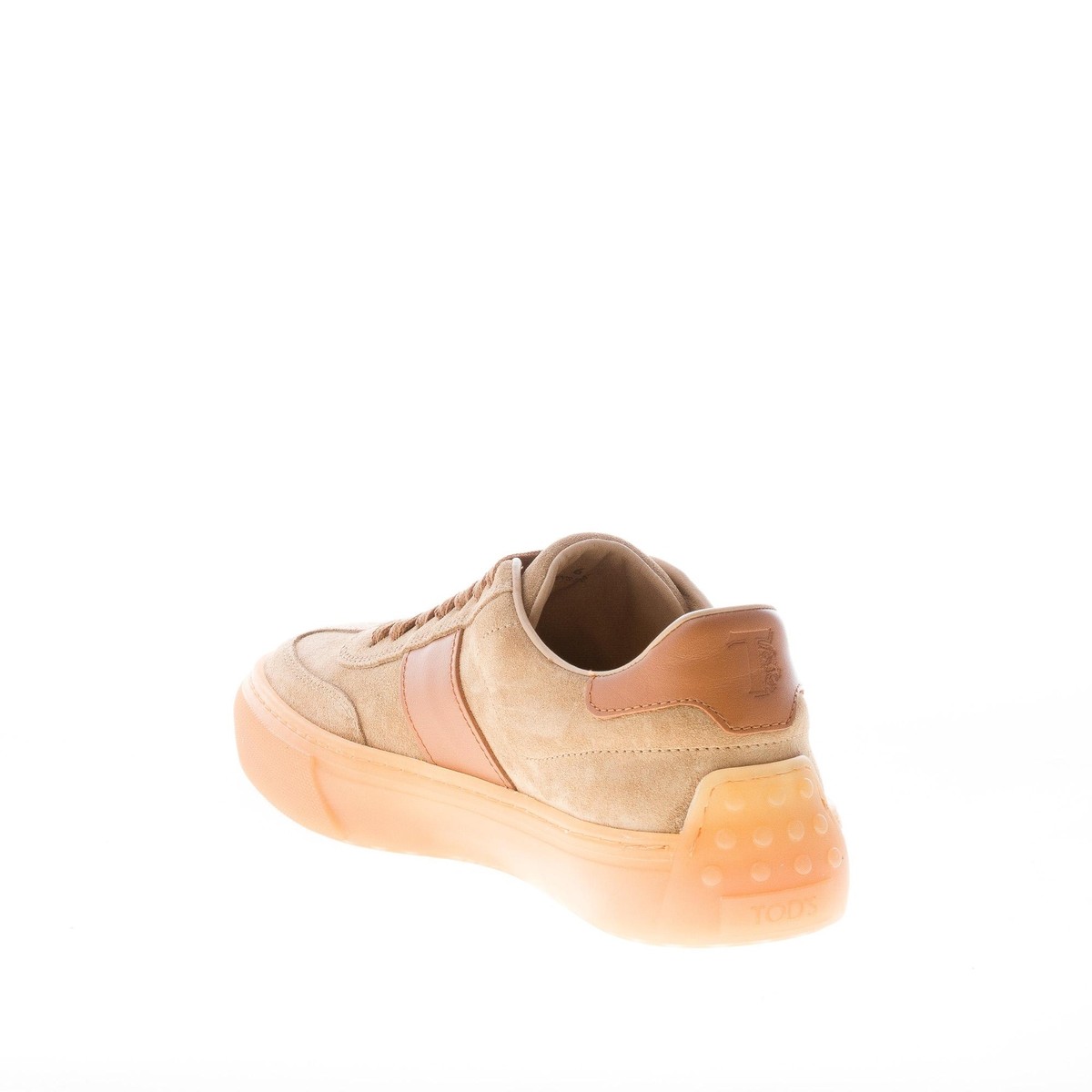 スニーカー TOD'S Men Sneakers Beige XXM03E0GC50B4P 7P61 Man BEIGE Tod's Tabs Sneakers in Suede XXM68C0DP30RE09MC405