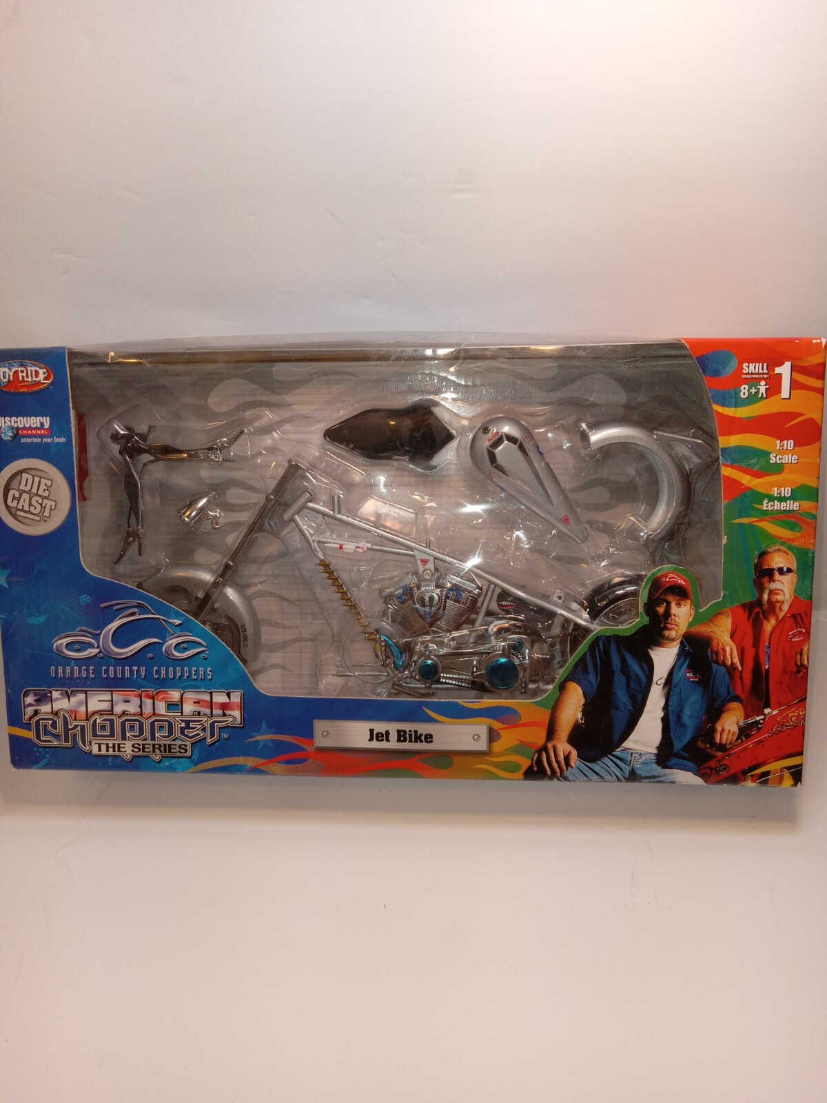 RARE Orange County Choppers JET BIKE Joy Ride Discovery 110 Scale Die