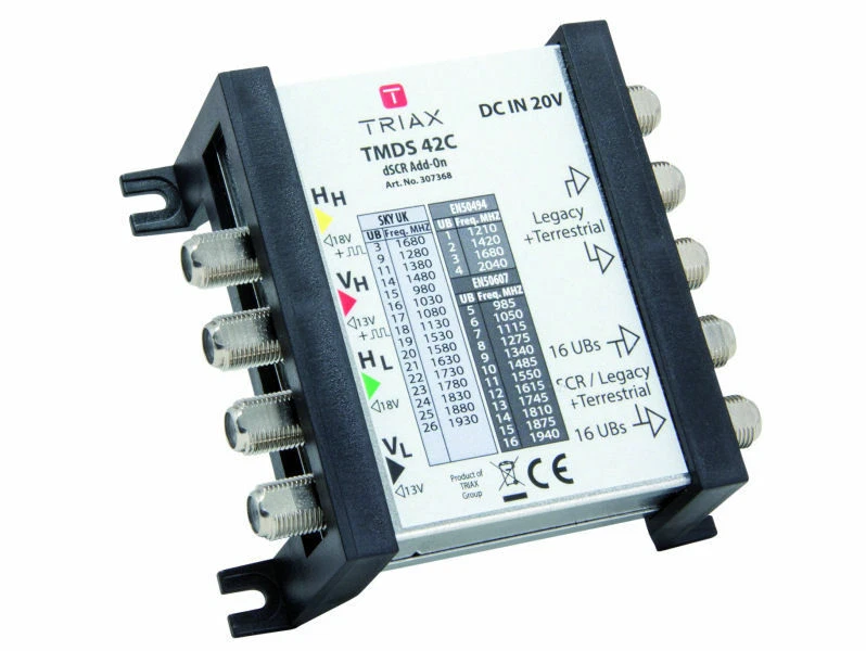 dSCR Triax  adaptor with power supply unit for sky q  - Image 3 of 3