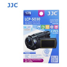 JJC LCP-SO30 polycarbonate LCD Film Screen Protector Sony Camcorder 3 inch