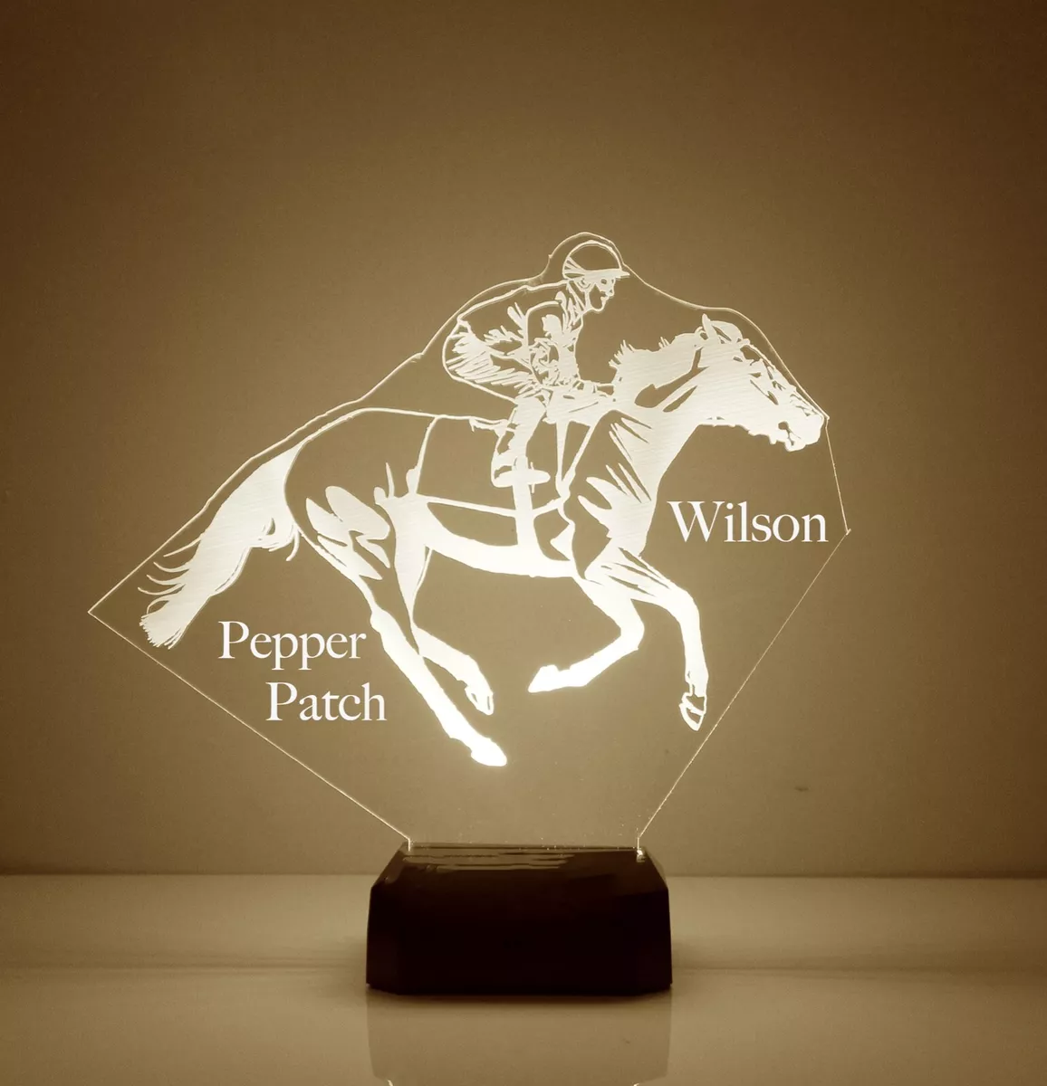 Horse race lamp deals