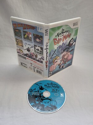 The Grim Adventures Of Billy & Mandy, Wii, Missing Manual, Authentic!