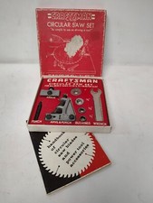 SEARS CRAFTSMAN 9-3530 CIRCULAR SAW SET FOR BENCH (TABLE) SAWS COMPLETE VGC