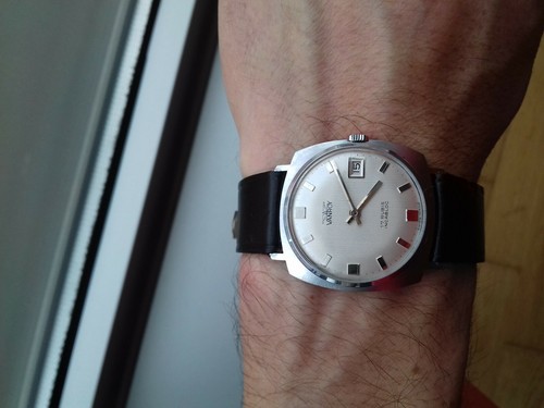 Vanroy HAND-WINDING 1699 CALENDAR VINTAGE COLLECTION NOS WATCH MONTRE SWISS UHR - Imagen 10 de 12