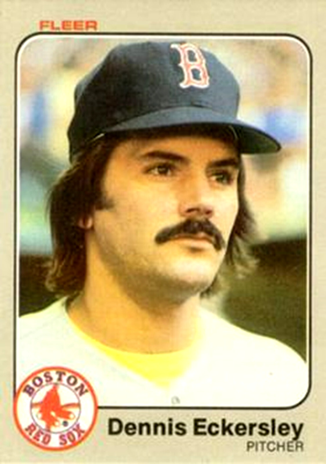Dennis Eckersley #182 (Baseball Cards 1983 Fleer) — is it worth grading?