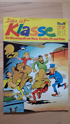 This Is CLASS No.44 - Z1-2 Comic Book with Wastl by Willy Vandersteen BASTION
