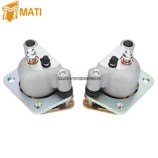 Rear Brake Calipers & Pads for Polaris Ranger 500 570 800 900 Diesel XP Crew