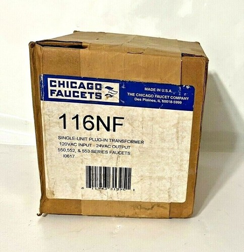 Chicago Faucets 116NF Stecktrafo für Wasserhahnsensor 550 552 553 Serie - Bild 2 von 2