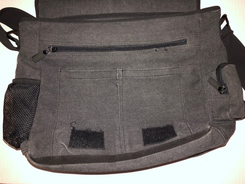 HazMat bestickt schwarz Laptop Tag Reisetasche Reißverschluss - Bild 7 von 22