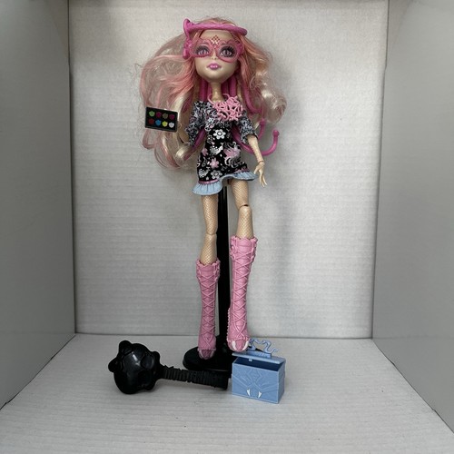 Mattel Monster High Viperine Gorgon From The Frights Camera Action Collection