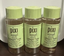 Set of 3 Pixi by Petra Collagen Tonic Toner - 3.4 fl oz each New
