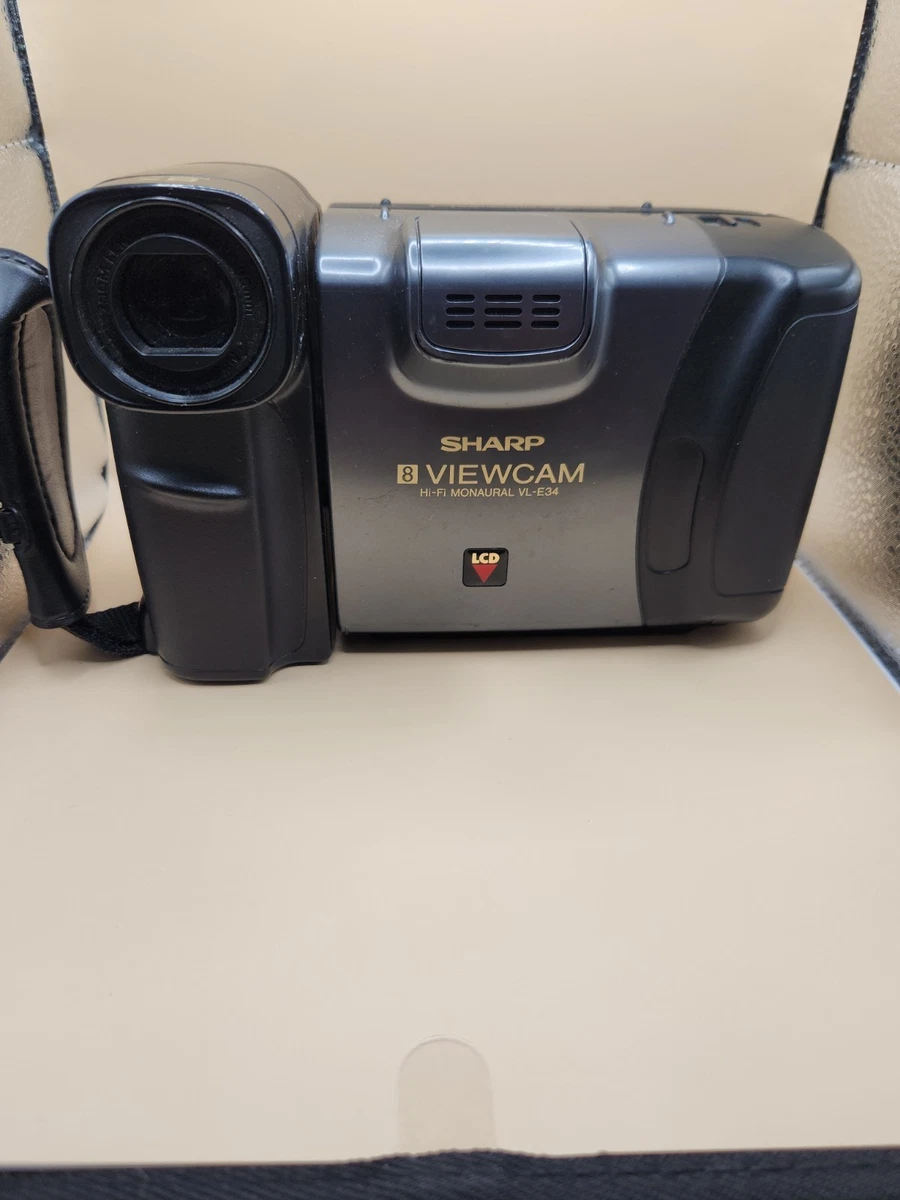 動作品　SHARP 液晶VIEWCAM video8 VL-EL300 Sharp Viewcam Video8 Camcorders for sale - eBay