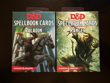 Dungeons and Dragons 5th Ed. D&D Spellbook Cards Paladin + Ranger v2 Packs