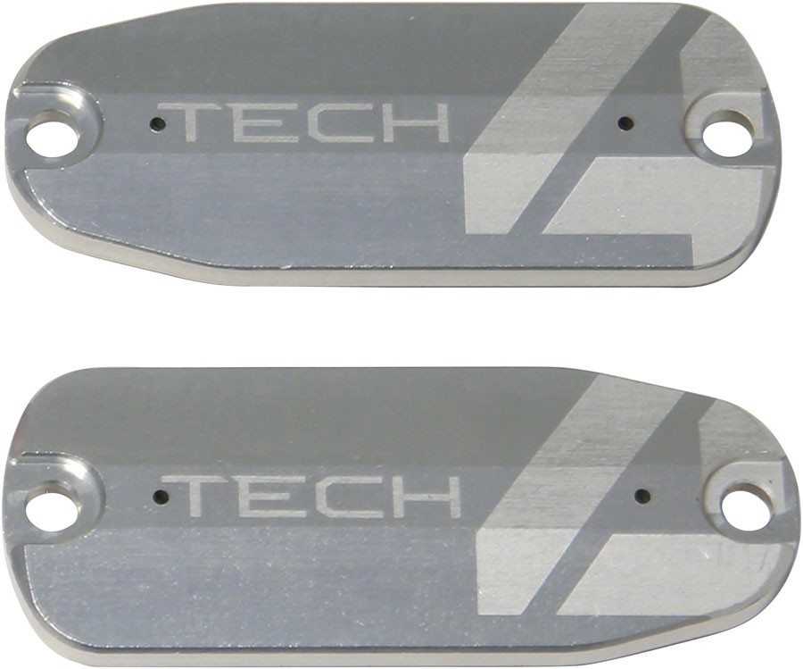 Hope Tech 4 Brake Lever Reservoir Lid - CNC Machined Aluminum Silver Durable 5290₽