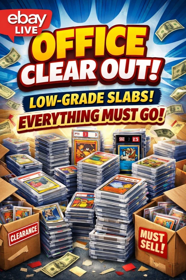low grade slabs office clear-out £1 starts everything must go