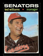 1971 Topps Set Break #380 Ted Williams EX-EX/MT *BNCARDS*