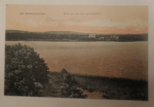 Ansichtskarte  Scharmützelsee Blick auf den See und den Bahnhof 1910