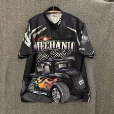 Snap-On Tools “Mechanic On Duty” Sublimated Crew Shirt By Choko XXL          389